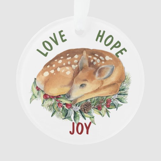 Eerste kerstfeestdag ornament (voorkant)