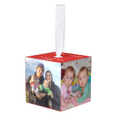 Eerste kerstfeestdag ornament (Voorkant hoekig)