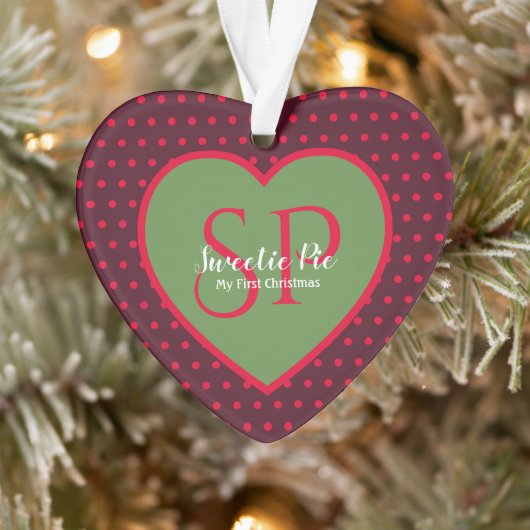 Eerste kerstfeestdag ornament (Boom)