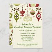 Eerste kerstfeestdag, uitnodiging tot omwisseling (Voorkant / Achterkant)