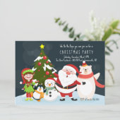 Eerste kerstfeestdagen kaart (Staand voorkant)