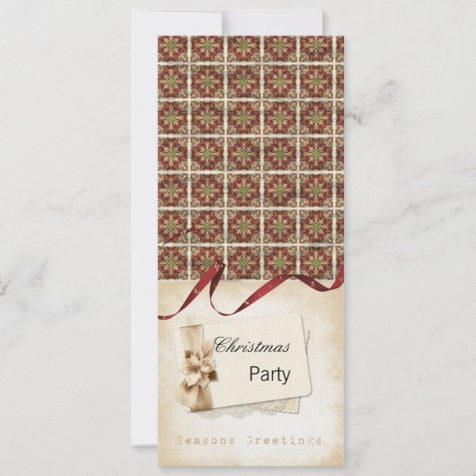 Eerste kerstfeestdagen kaart (Voorkant)