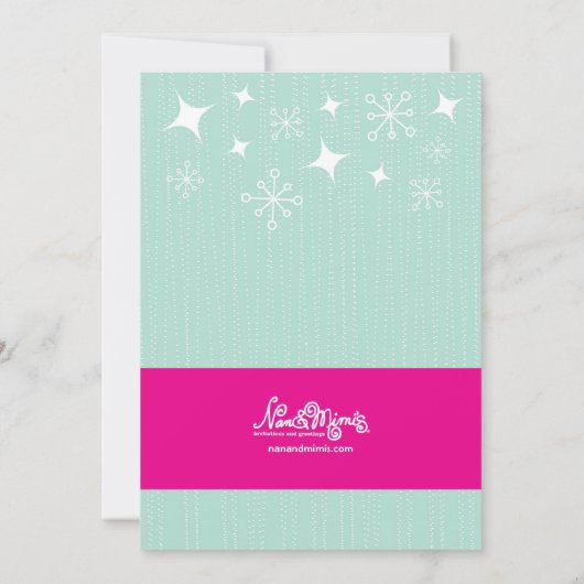 Eerste kerstfeestdagen kaart (Achterkant)