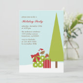 Eerste kerstfeestdagen kaart (Staand voorkant)