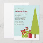 Eerste kerstfeestdagen kaart (Voorkant / Achterkant)