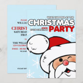 Eerste kerstfeestdagen kaart (Voorkant / Achterkant)