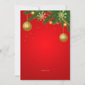 Eerste kerstfeestdagen kaart (Achterkant)