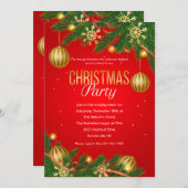 Eerste kerstfeestdagen kaart (Voorkant / Achterkant)