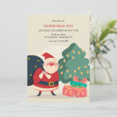 Eerste kerstfeestdagen met handtekeningen kaart (Staand voorkant)