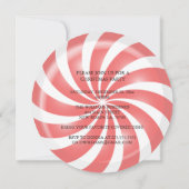 Eerste kerstfeestdagen | Peppermint Kaart (Achterkant)