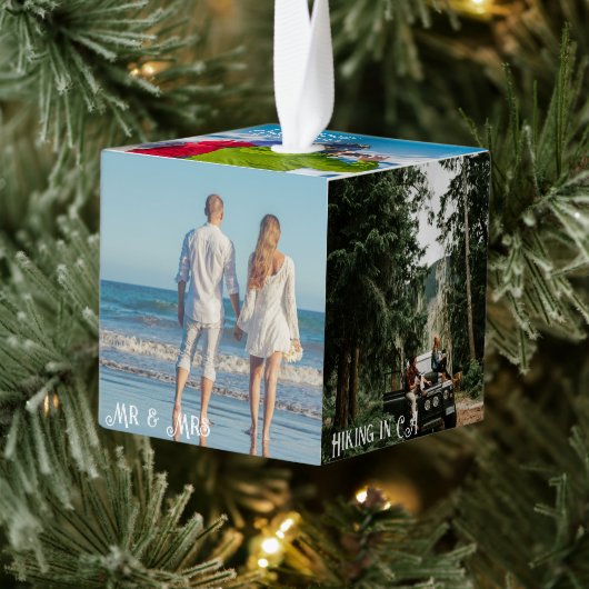 Eerste kerstfoto Cube 6 Foto's Decoratie (Boom)