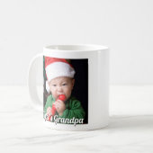 Eerste kerstfoto opa koffiemok (Voorkant links)