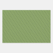 Eerste kerstfoto Puppy Dog Pet Snowflake Inpakpapier Vel (Voorkant 2)