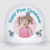 Eerste kerstfotobericht Snow Wereldbol Sneeuwbol (Voorkant)