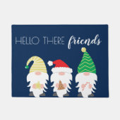 Eerste kerstgnomen deurmat (Voorkant)