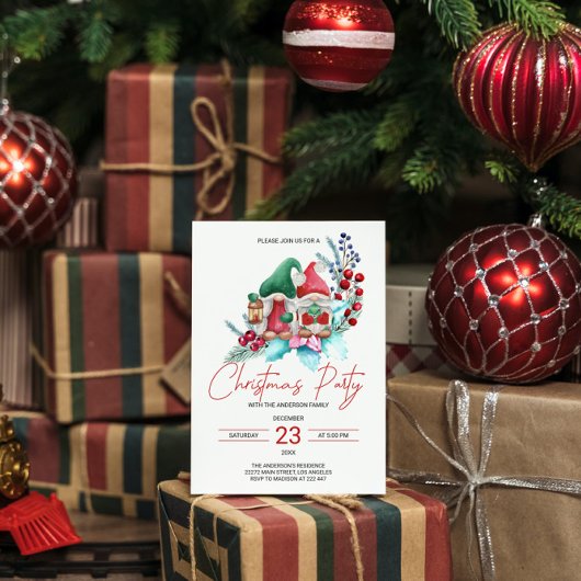 Eerste kerstgnomen en uitnodiging tot deelneming i