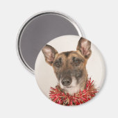 Eerste Kersthond Magneet (Voorkant / Achterkant)