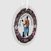 Eerste kersthondenland ornament (voorkant)