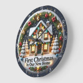 Eerste kersthuis grote klok (Hoek)