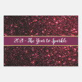 Eerste kerstjaar met Red Green Gold 3-pc, nieuw ja Inpakpapier Vel (Voorkant)