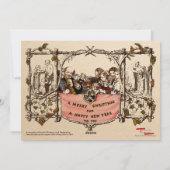 Eerste kerstkaart (1873) (Achterkant)