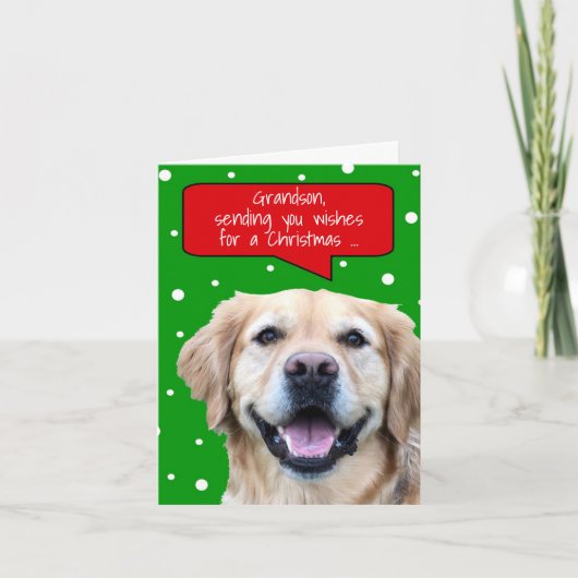 Eerste kerstkaart feestdagen kaart (Voorkant)