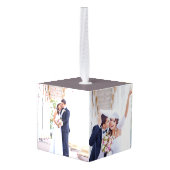 Eerste Kerstkerst Gehuwd met legant Foliage kerst Decoratie (Achter hoekig)