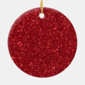 Eerste Kerstkerst Keramisch Ornament (Achterkant)