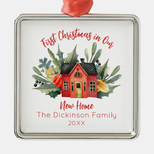 Eerste Kerstkerst nieuw Ornament voor thuisgebruik (Voorkant)