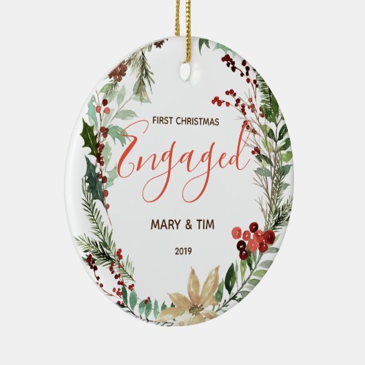 Eerste Kerstkerstcadeau voor ornament (Rechts)