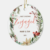 Eerste Kerstkerstcadeau voor ornament (Links)