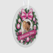Eerste kerstkrans ornament (voorkant)