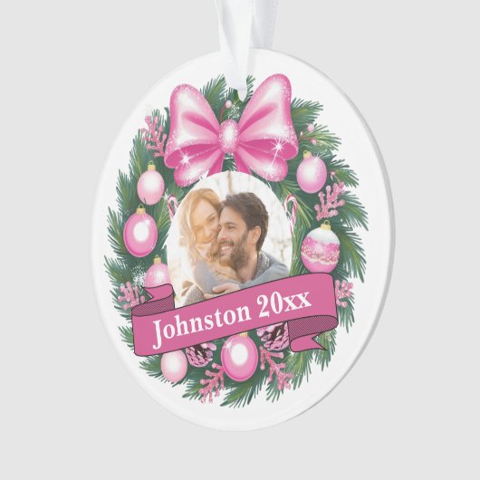 Eerste kerstkrans ornament (voorkant)