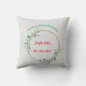 Eerste kerstkussen. . kussen (Achterkant)