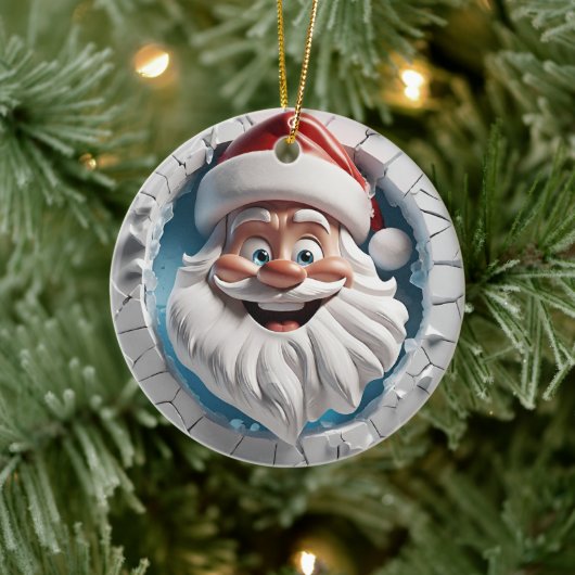 Eerste Kerstman Ornament (Boom)