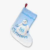 Eerste kerstman van kleindochter kleine kerstsok (Voorkant (Hangend))