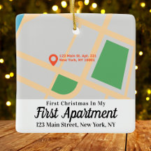 Eerste kerstmis 1e appartement adres aangepaste ka