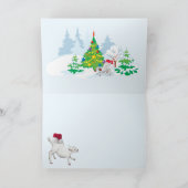 Eerste Kerstmis 2010 Kaart baby (Binnen)