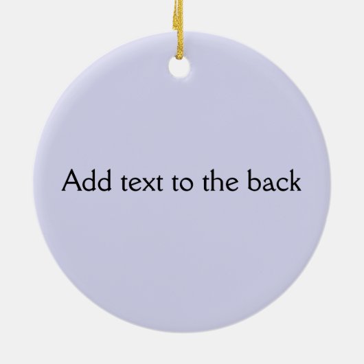 Eerste Kerstmis 2010 Keramisch Ornament (Achterkant)