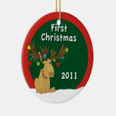 Eerste Kerstmis 2011 Ornament (Boy) (Rechts)