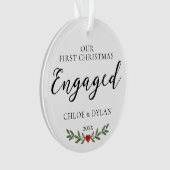 Eerste Kerstmis Aangepaste foto Keepomwille Ornament (voorkant)