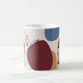 Eerste Kerstmis als Aangepaste Gold Arch Foto Koffiemok (Center)