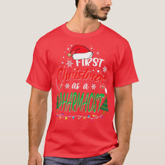 Eerste Kerstmis als apotheker T-shirt
