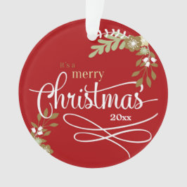 Eerste Kerstmis als Big Sister-gebruik Ornament