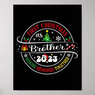 Eerste Kerstmis als Broer 2023 Kerstmis Familie X Poster