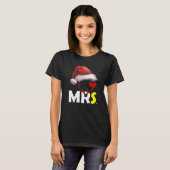 Eerste Kerstmis als de heer en het T-shirt van mev (Voorkant volledig)