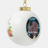 Eerste Kerstmis als de heer en mevrouw Ornament (Links)
