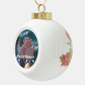 Eerste Kerstmis als de heer en mevrouw Ornament (Rechts)