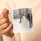 Eerste Kerstmis als de heer en mevrouw pasgetrouwd Koffiemok