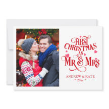 Eerste Kerstmis als de heer en mevrouw persoonlijk
